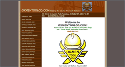 Desktop Screenshot of oxmentoolco.com